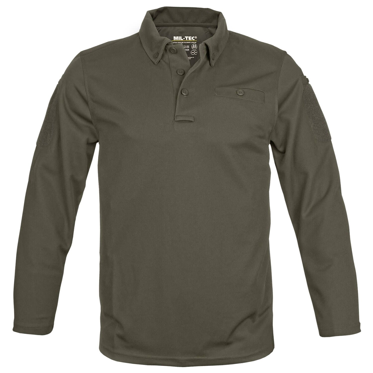Tactical Quick Dry Poloshirt langarm