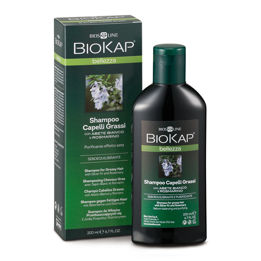 biokap SHAMPOOING CHEVEUX GRAS SHAMPOOING NATUREL PURIFIANT ET EQUILIBRE LA SÉCRÉTION DE SÉBUM