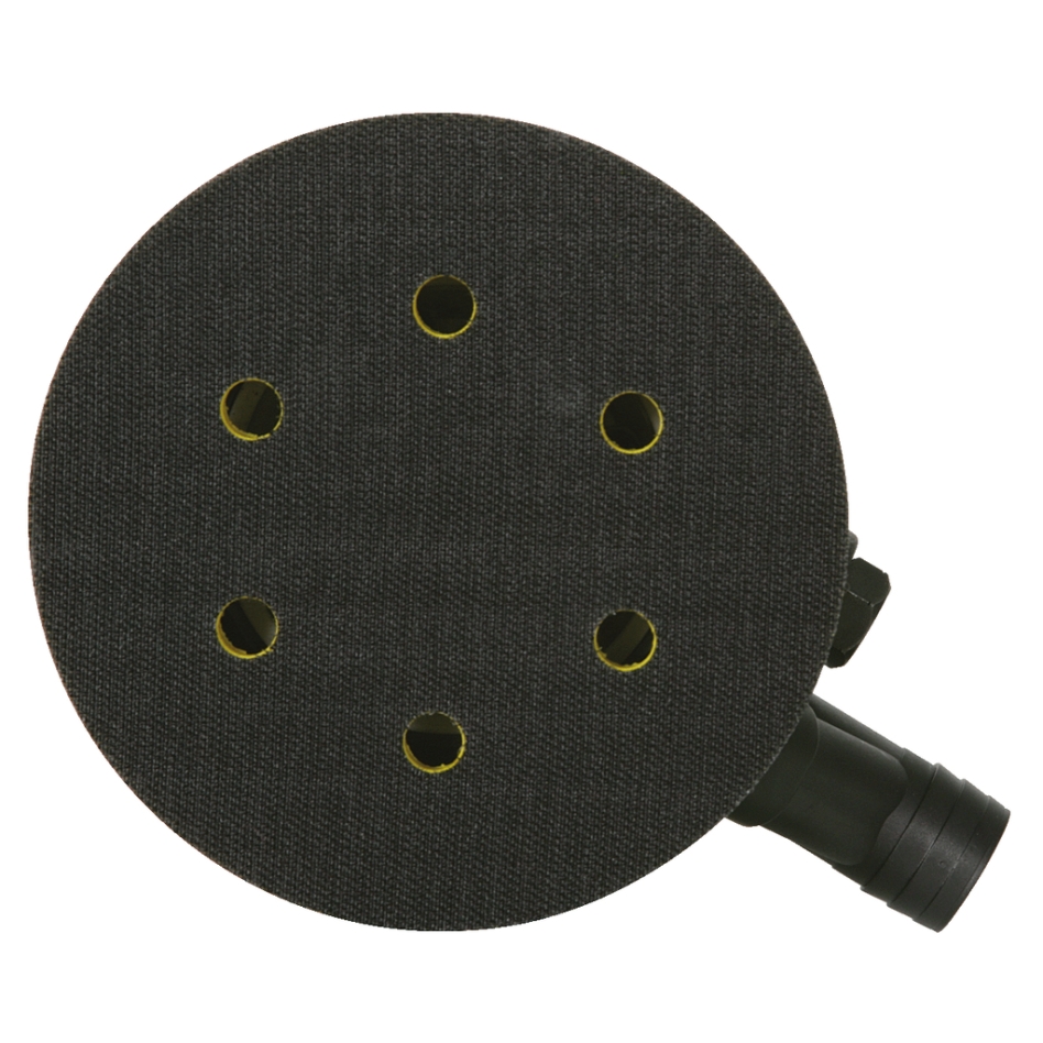 Lijadora orbital neumática KS Tools 515.3066 de 150 mm con extracción de polvo