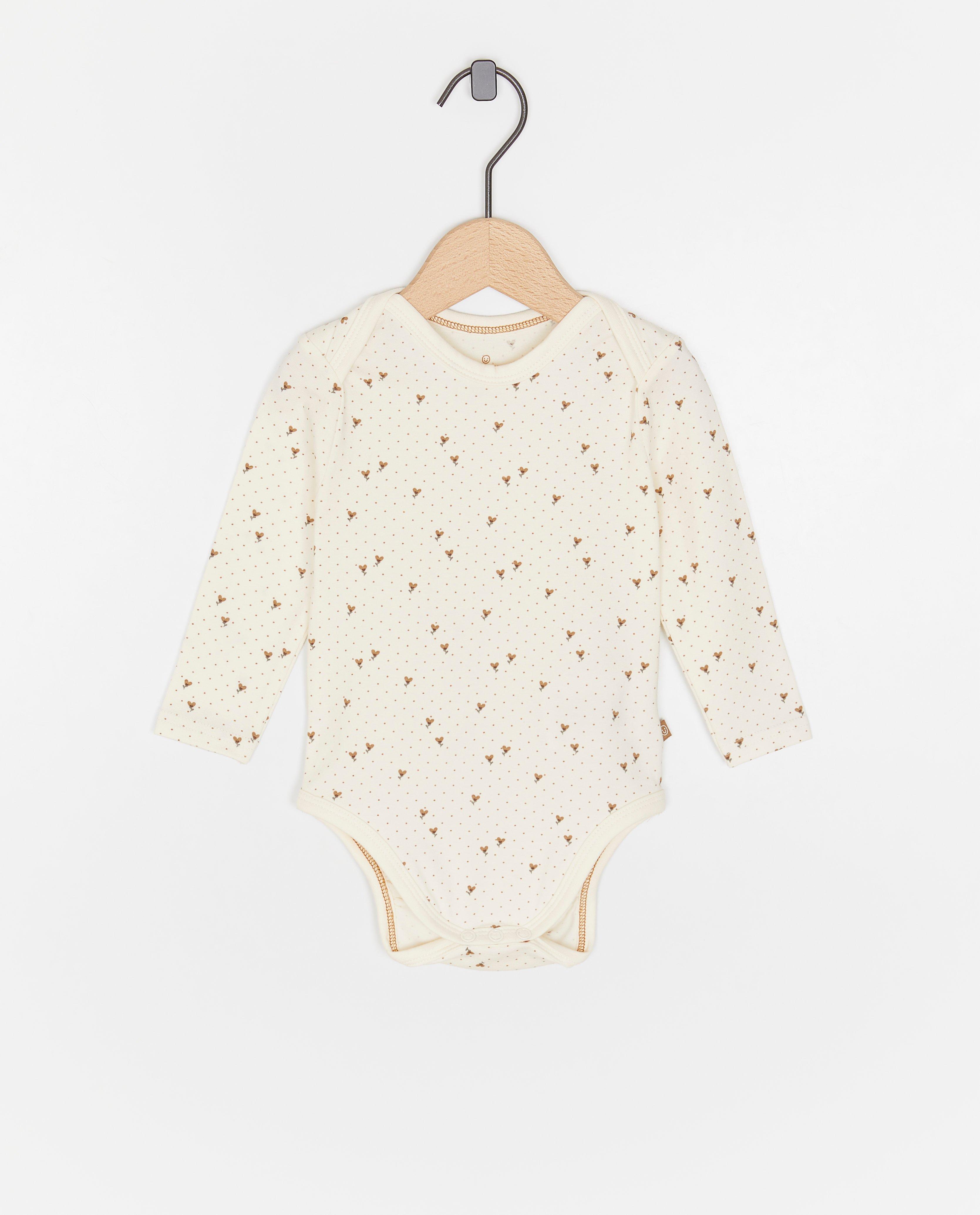 Overal s výstrihom do obálky z organickej bavlny Cuddles and Smiles biely