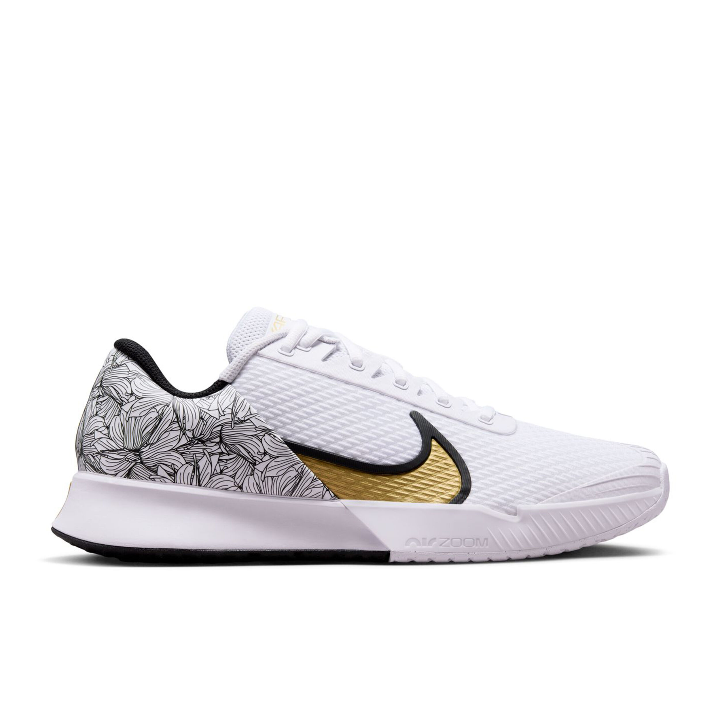 Air Zoom Vapor Pro 2 Magnolia Allcourtschuh Herren - Weiß, Schwarz