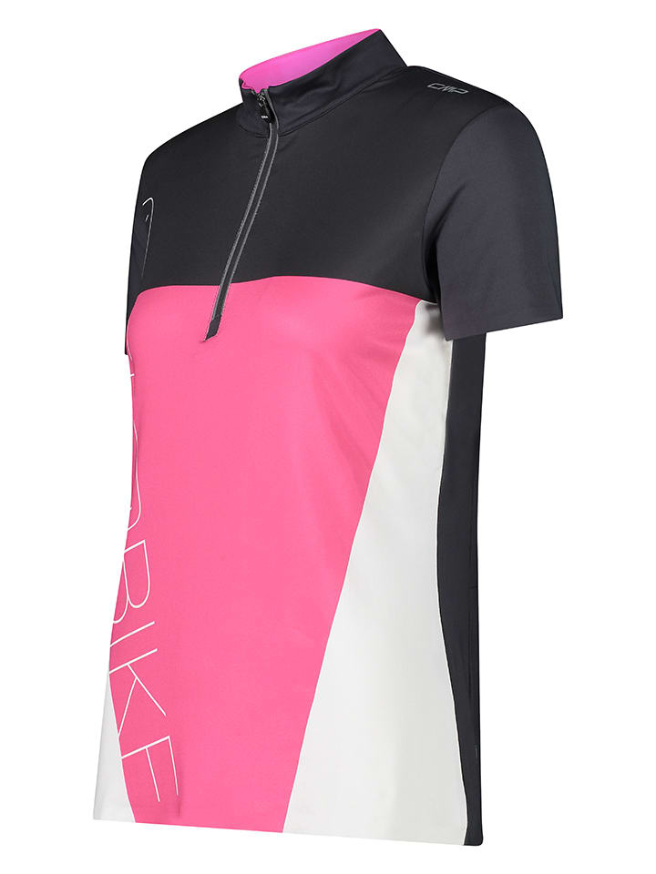CMP Fahrradtrikot in Pink/ Schwarz günstig kaufen