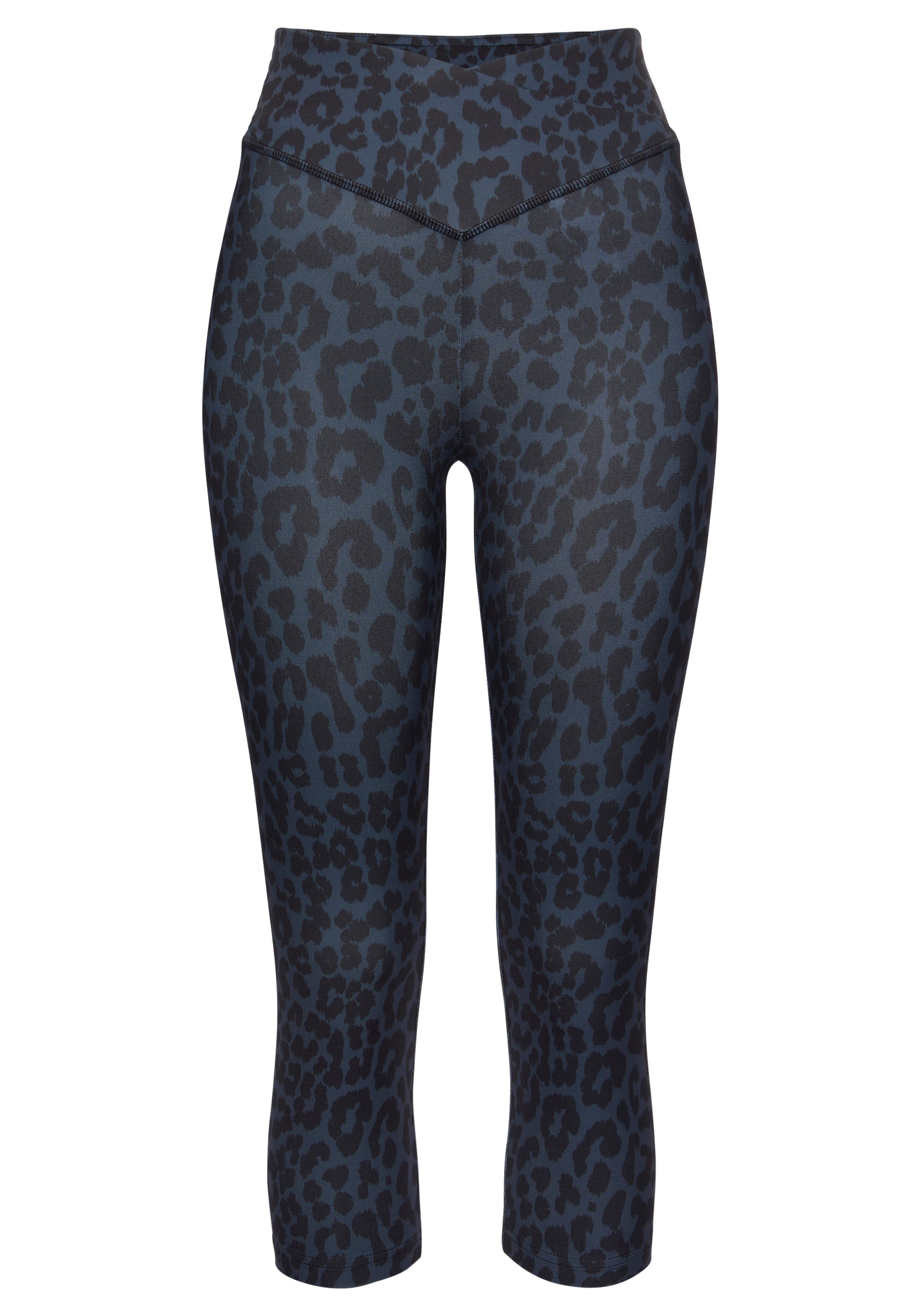 LASCANA ACTIVE Caprileggings mit allover Druck