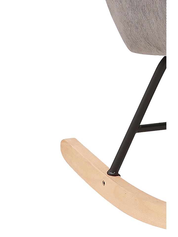 byLiving Schaukelstuhl RICHIE in Grau günstig kaufen onesize