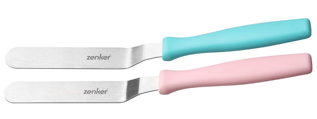 Zenker Backblech Zenker Dekorierspatel gewinkelt Sweet Sensation, Edelstahl