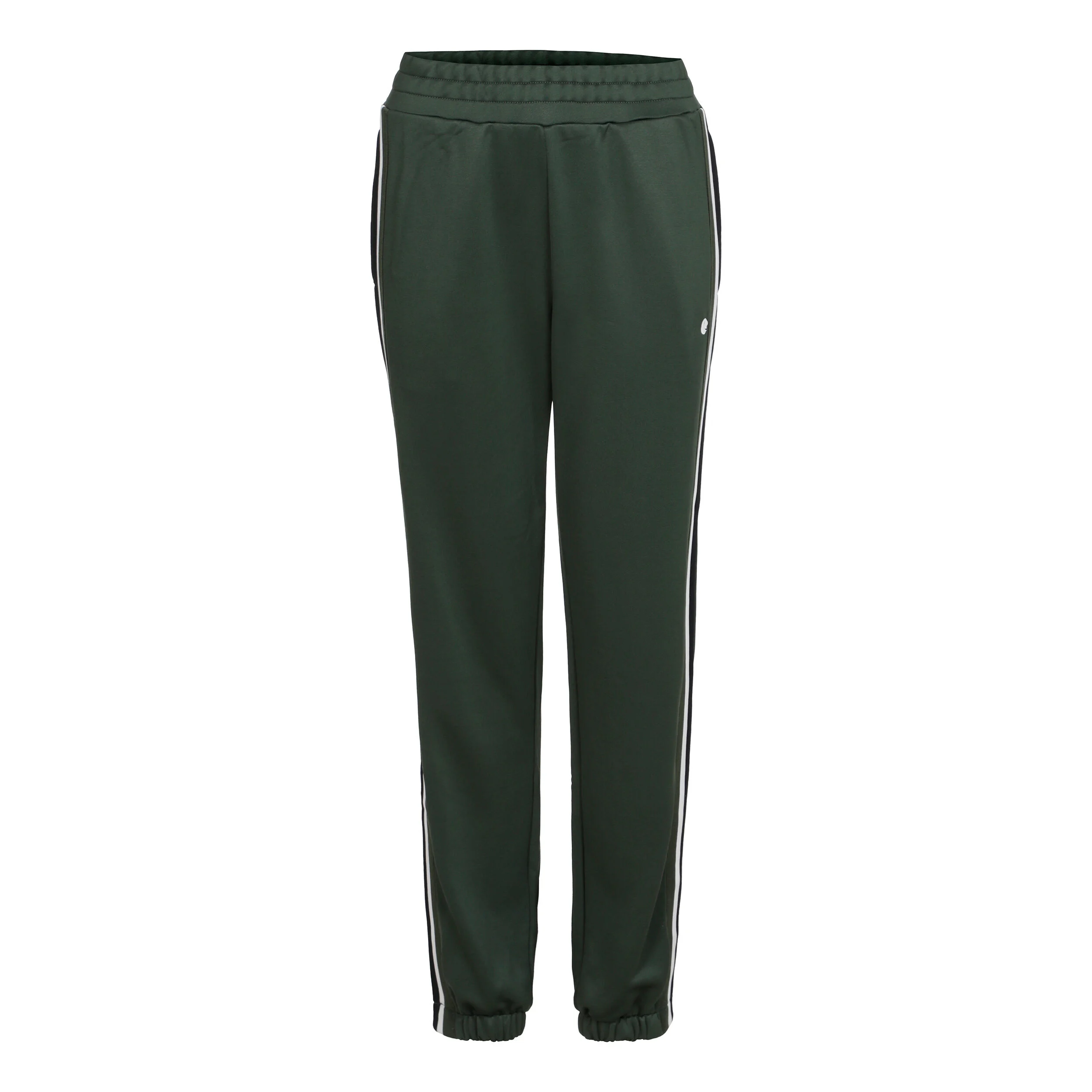 ACE Tapered Trainingshose Damen - Dunkelgrün, Weiß