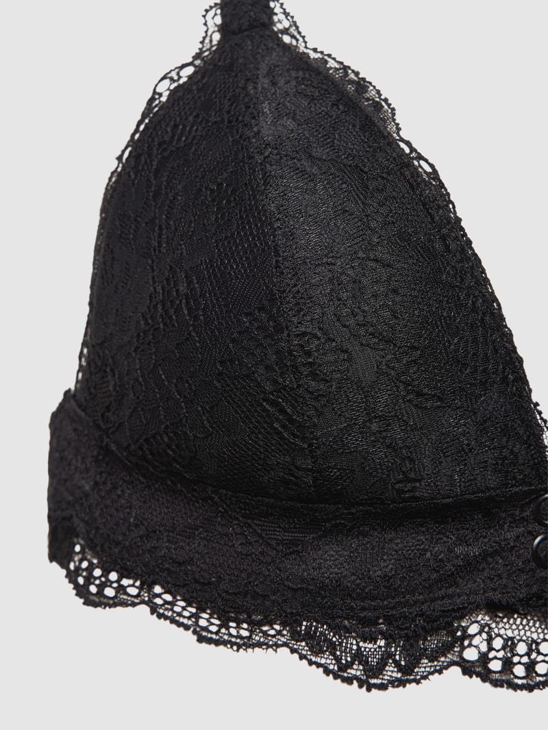 Still-BH mit Spitze Modell 'ZENINA' in schwarz