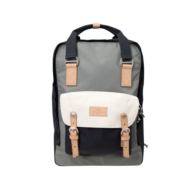 Doughnut Macaroon Large Reborn Backpack - grey x stone