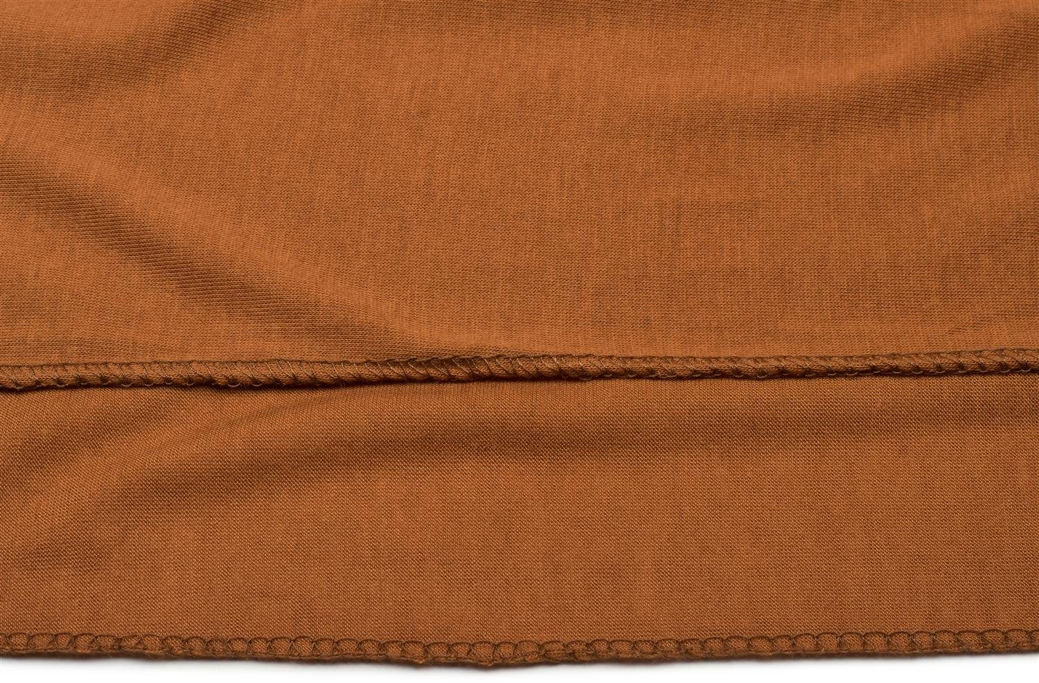 styleBREAKER Loop, (1-St), Unifarbener Jersey Loop Schal