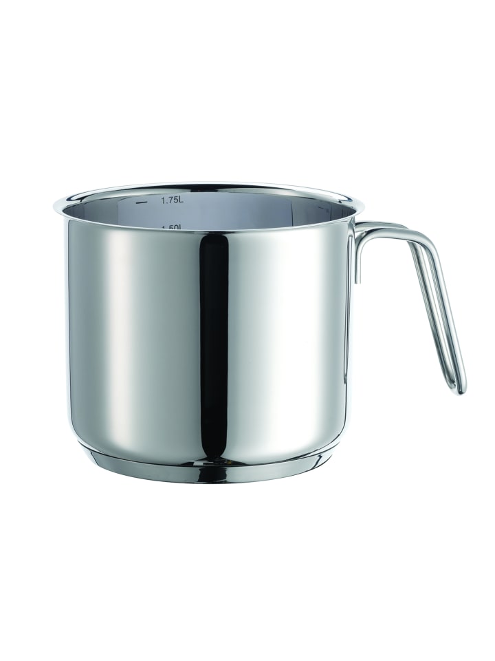 Mäser Milchtopf 14 cm, Edelstahl 18/10 VARUNA in Silberfarben günstig kaufen onesize