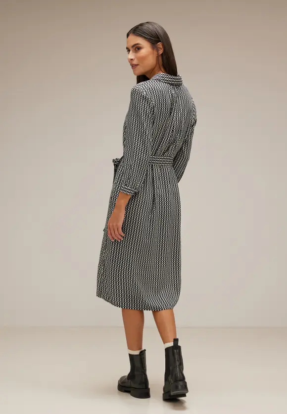 Street One Print Viskose Kleid