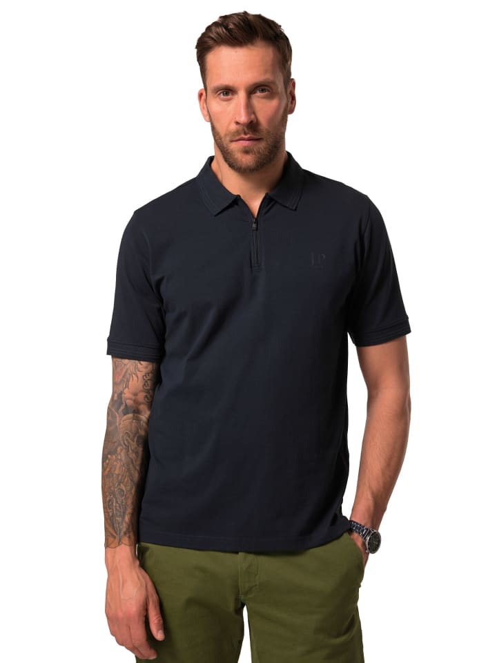 JP1880 Poloshirt in navy blau günstig kaufen