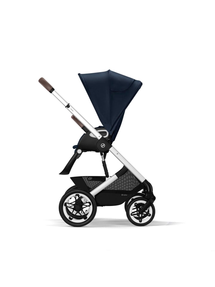Cybex Cybex Talos S Lux - Farbe: Ocean Blue / Gestell: Silver günstig kaufen onesize