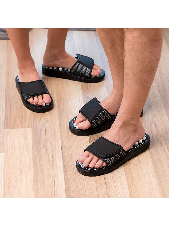 InnovaGoods Akupressur-Schuhe  in Schwarz günstig kaufen