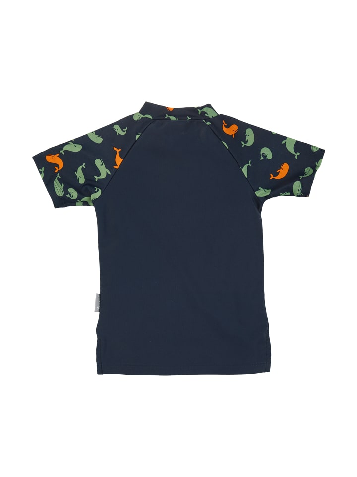 Sterntaler Badeshirt kurzarm Wale   Krokodil in marineblau günstig kaufen 80