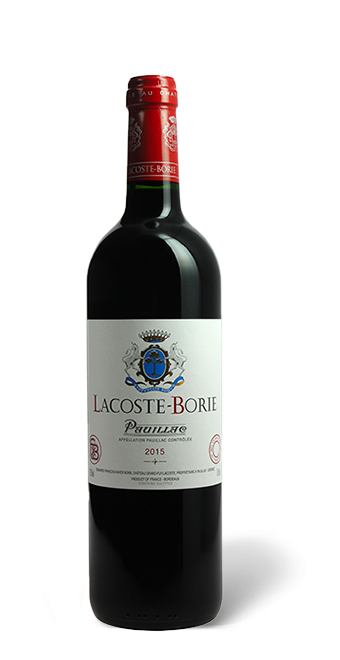 Bordeaux Lacoste-Borie Second vin du Château Grand-Puy-Lacoste Pauillac  2015  75 cl - Rouge