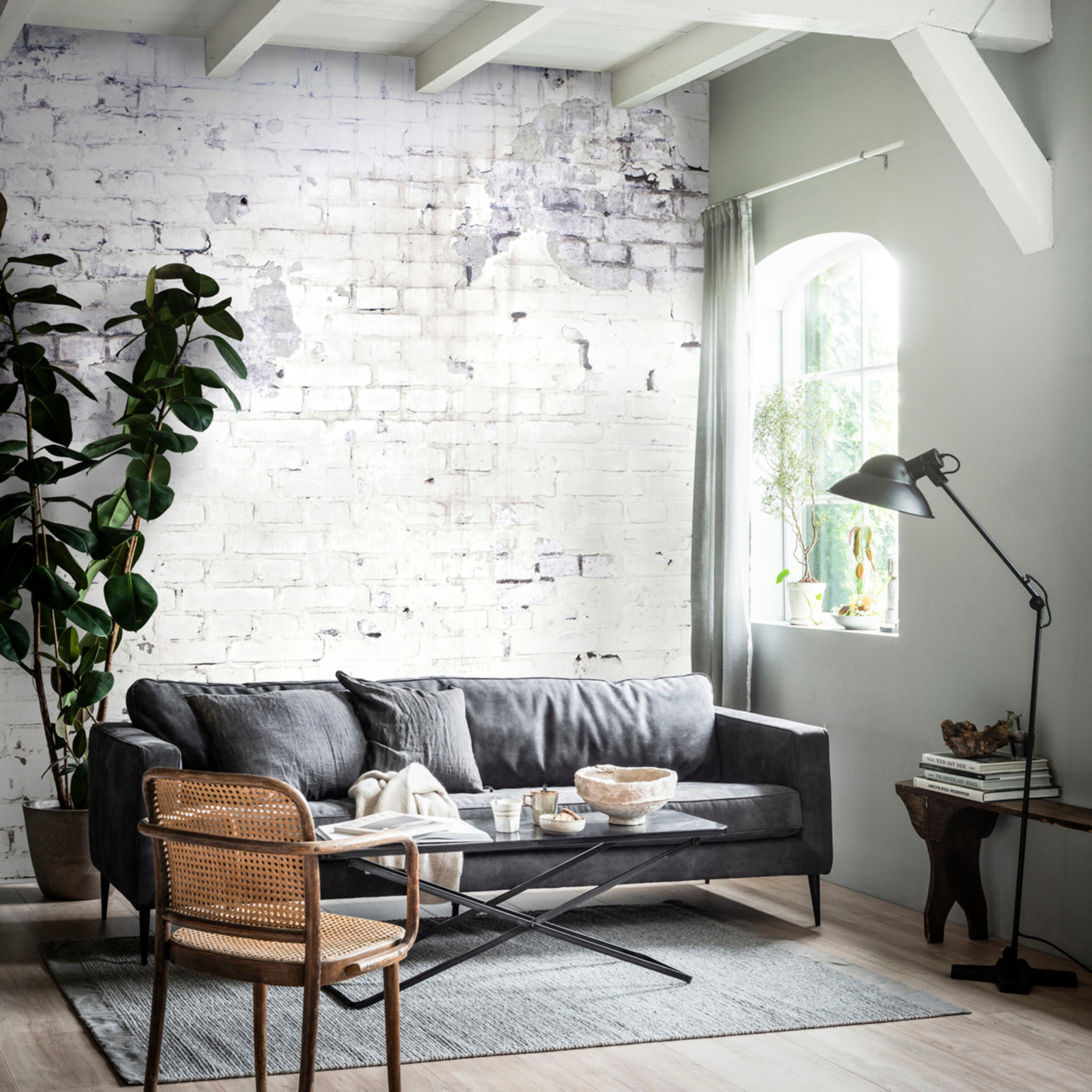 vtwonen Fototapete Wand/Steine, Steinoptik, (1 St), 318x300cm