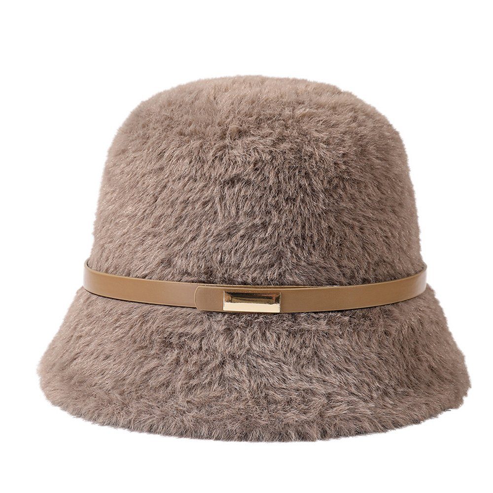 An Ära FG Fischerhut Einfarbiger warmer Fischerhut, älterer Sinn, Herbst und Winter