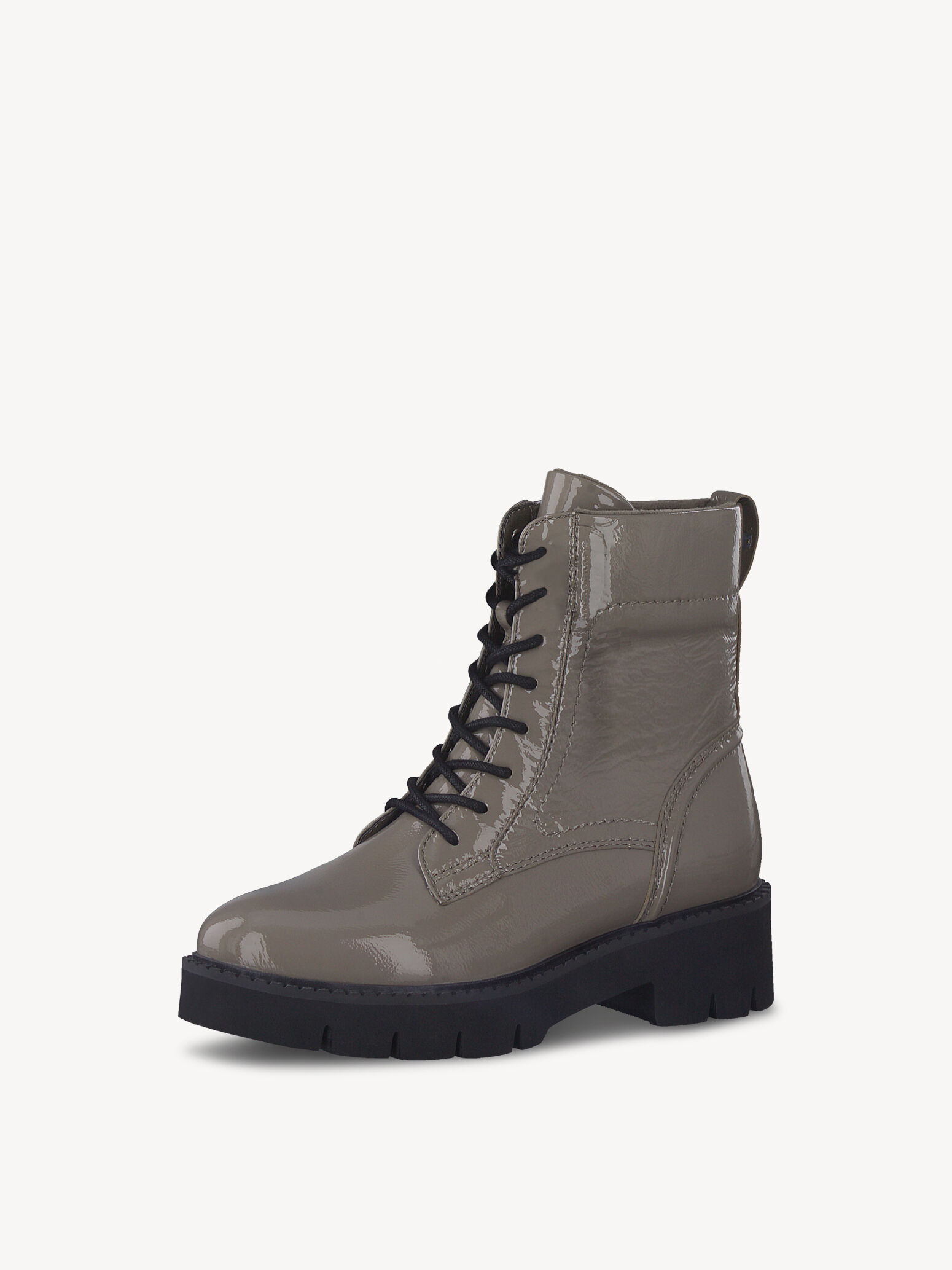 Bottine en cuir - marron
