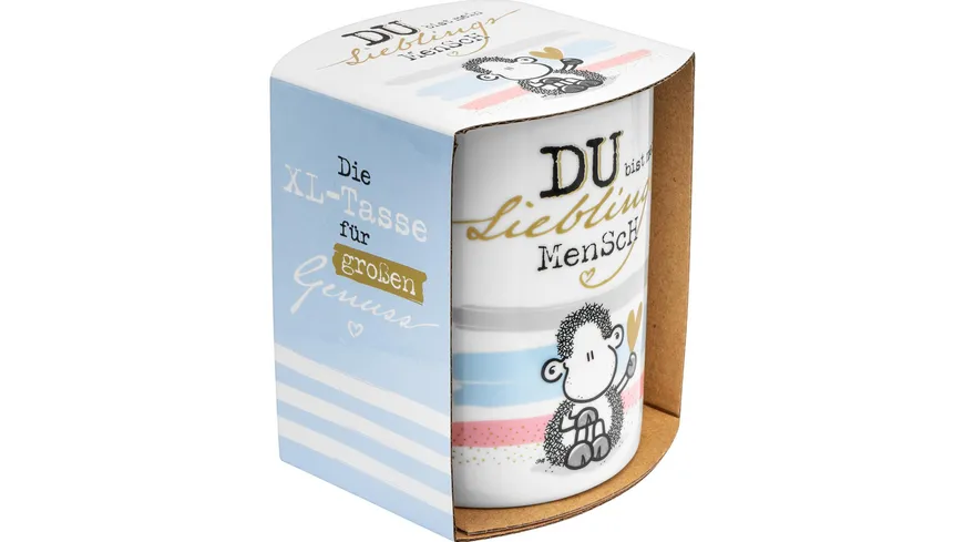 sheepworld XL-Tasse Motiv »DU bist mein Lieblingsmensch«