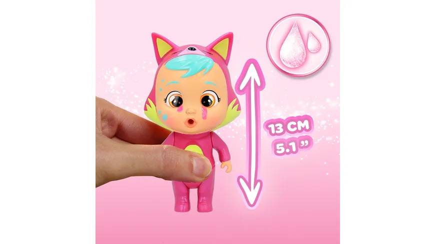 IMC Toys - Cry Babies Magic Tears Pink Edition
