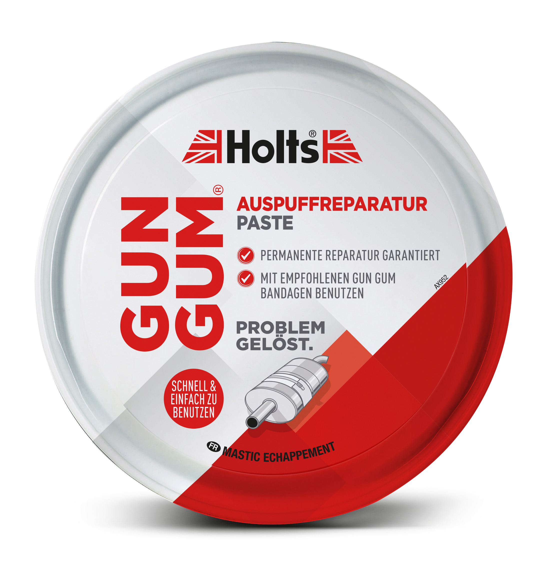 Auspuff-Dichtungspaste Gun Gum, 200 g - ATU
