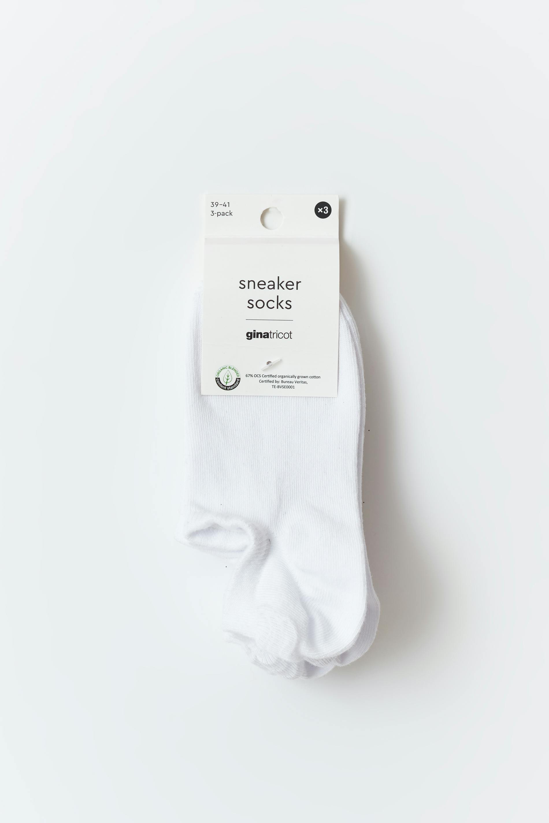 3-pack sneaker socks