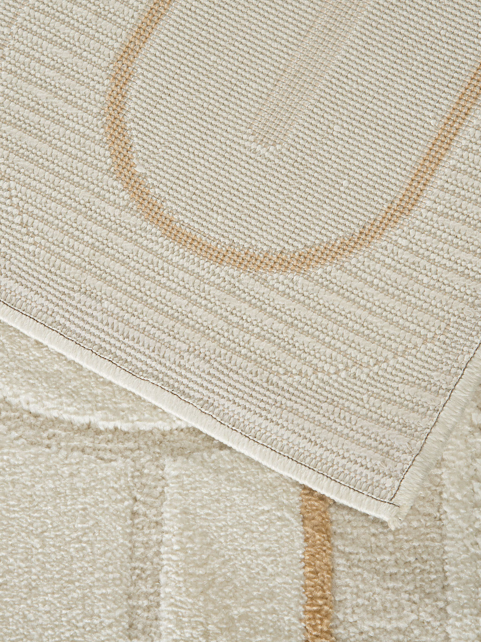 Arc Moderner Teppich, Creme