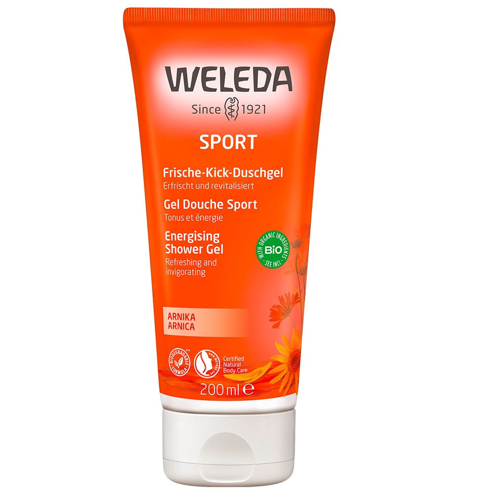 Weleda Sport Frische Kick Duschgel Arnikal 200 ml