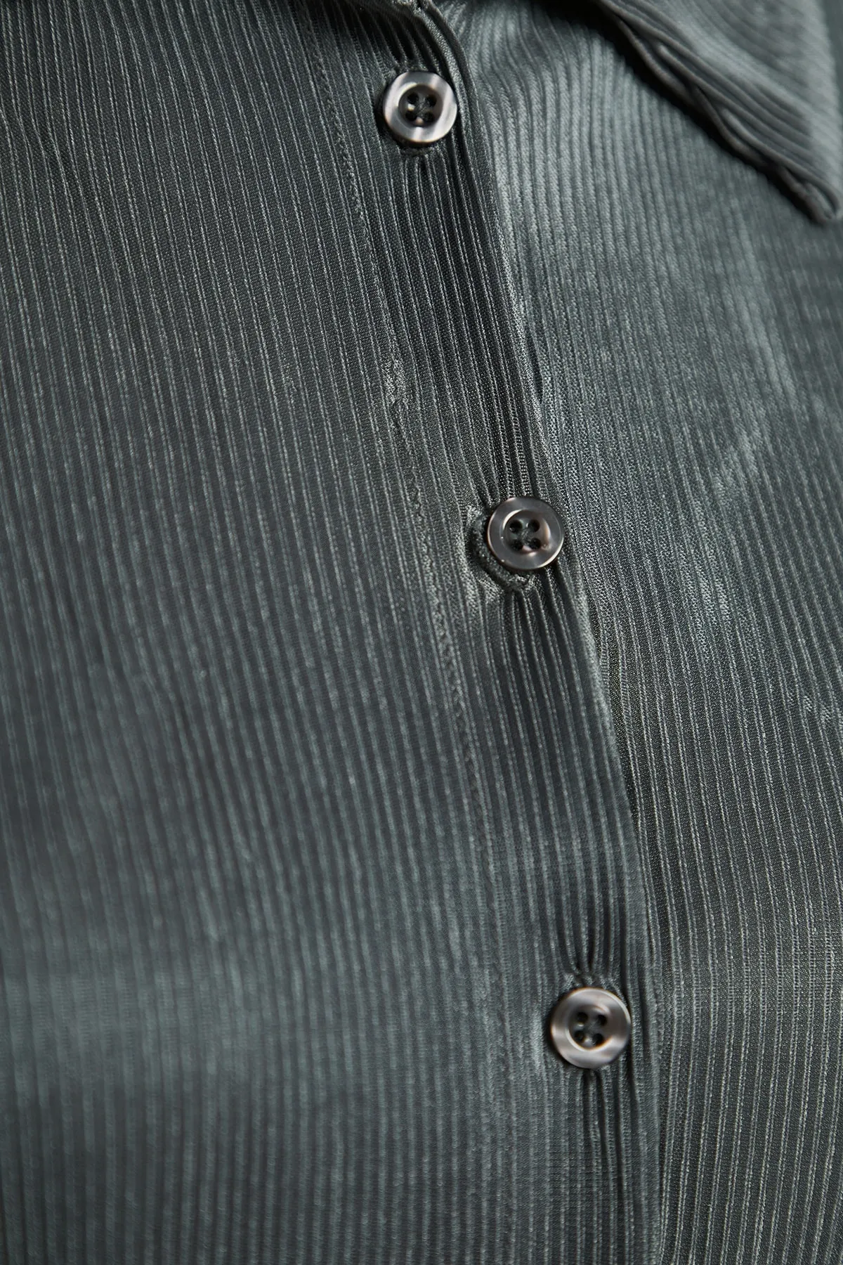 Trendyol Collection  Hemd - Grau - Relaxed Fit