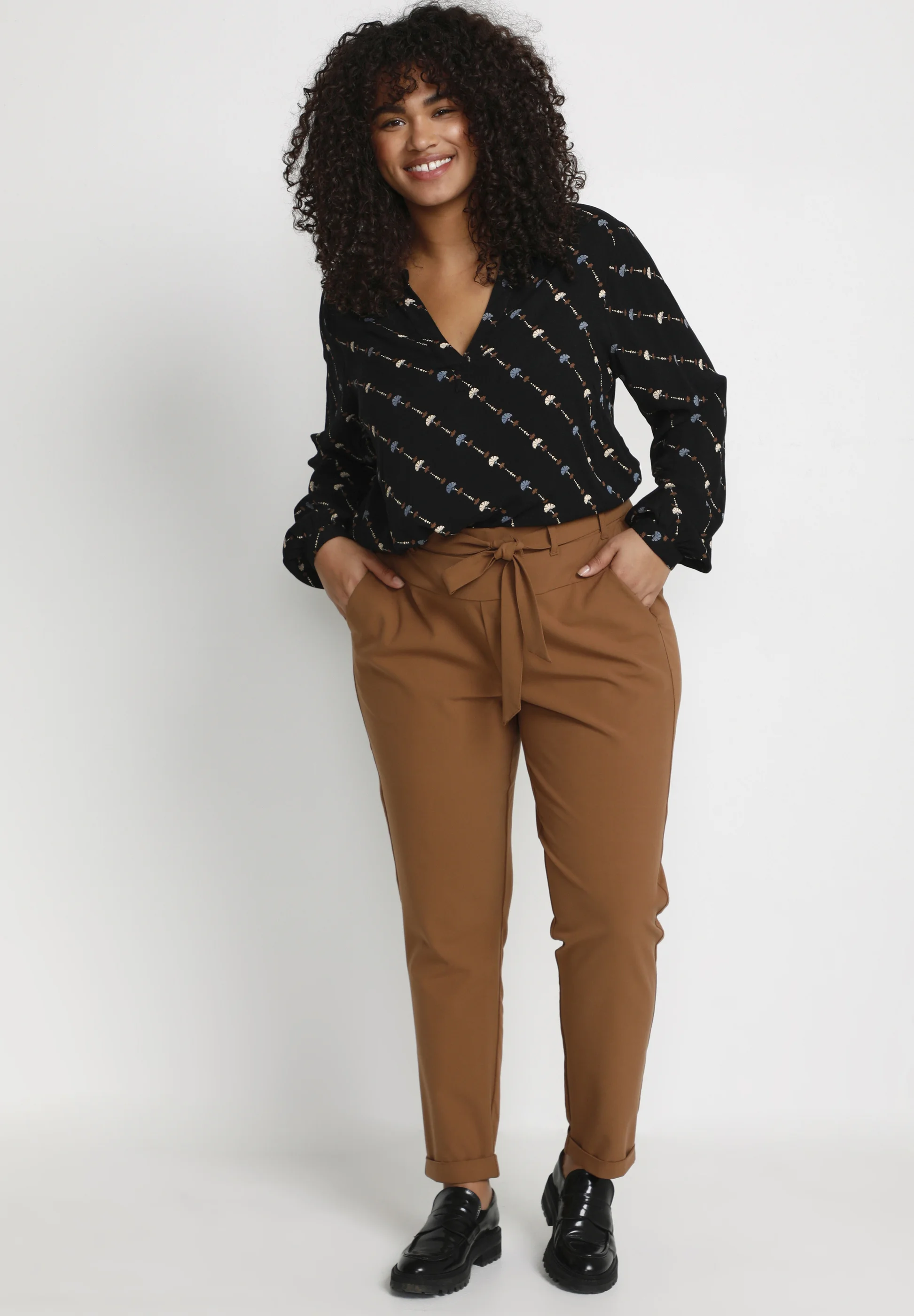 Blusa Kaffe Curve KCLENNA TILLY