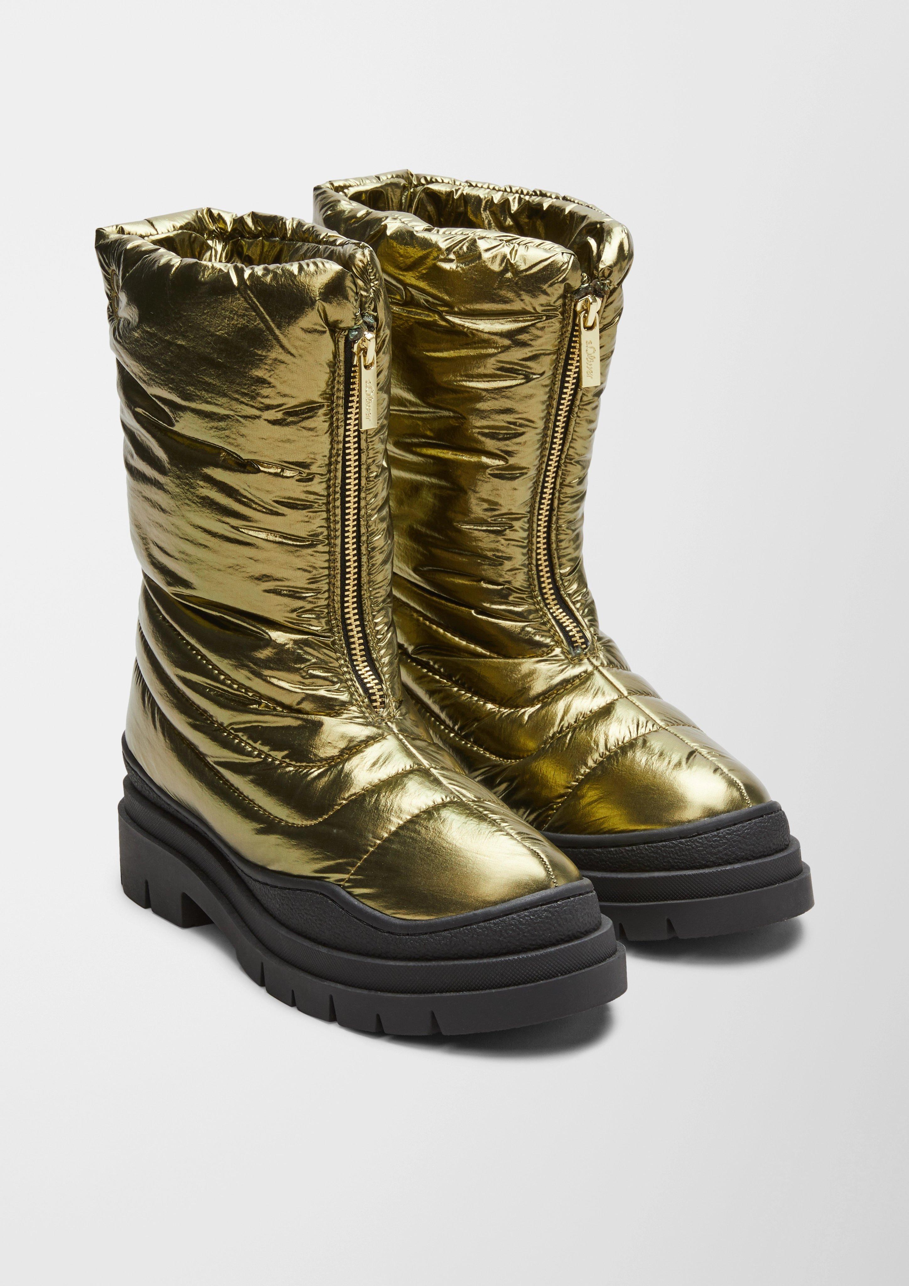 Boots in Metallic-Optik  6006684-712