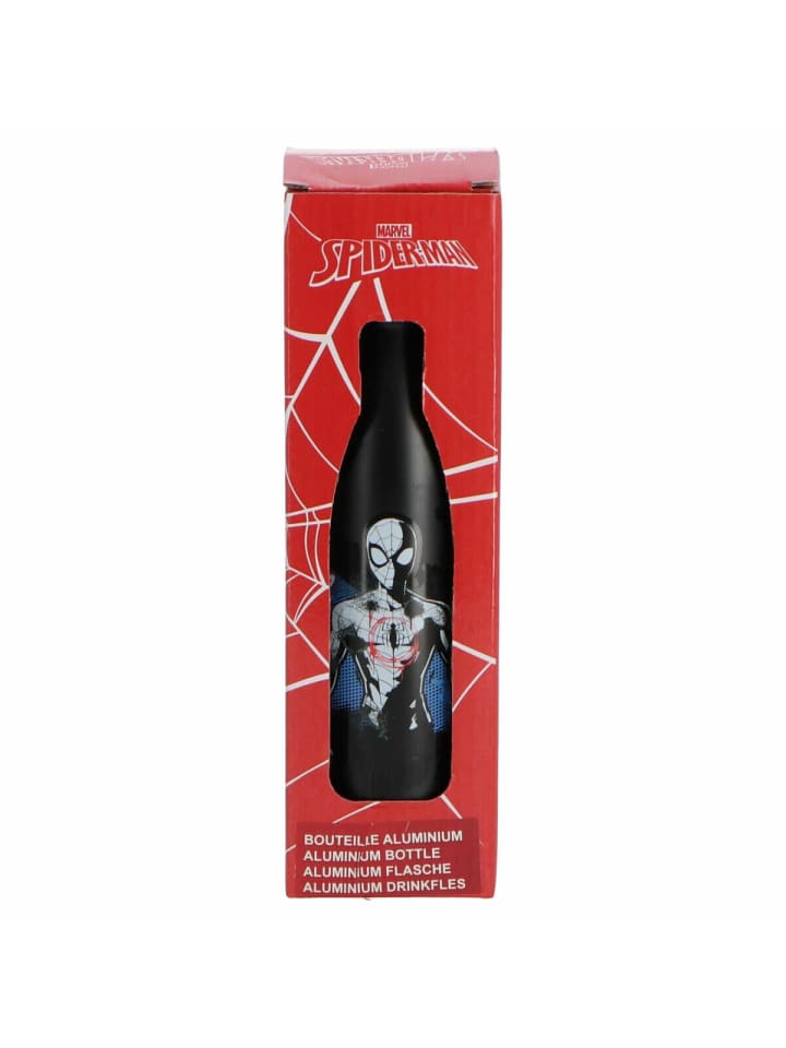 Spiderman Spiderman Trinkflasche 600ml in Schwarz günstig kaufen 650ml