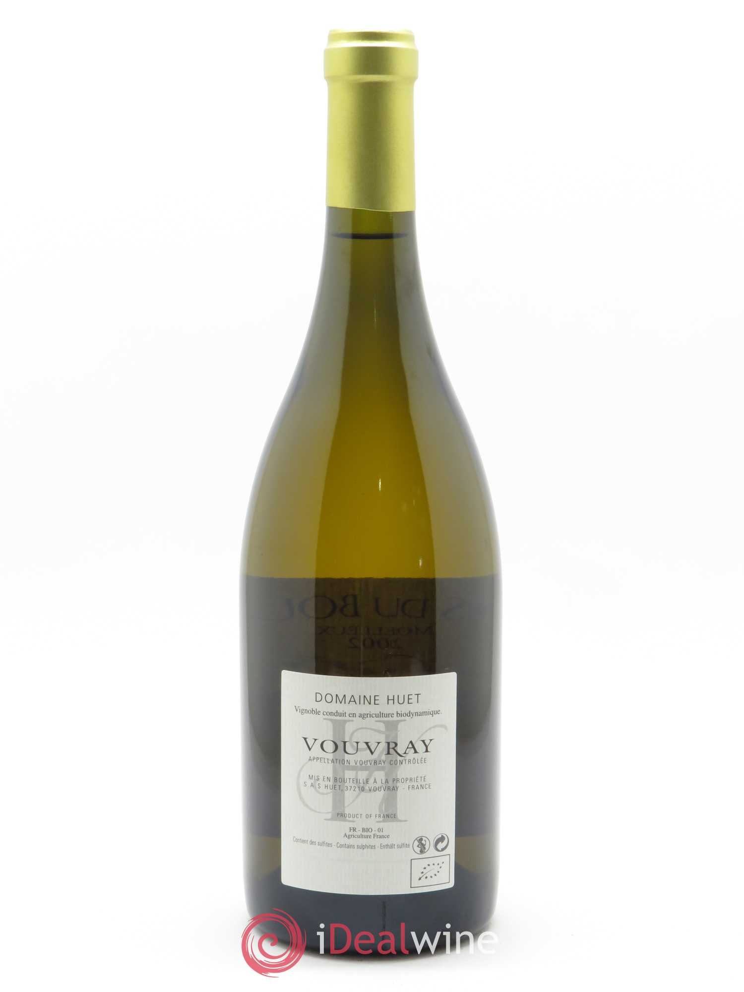 Vouvray Clos du Bourg Moelleux Domaine Huet  2002 - Lot de 1 Bouteille
