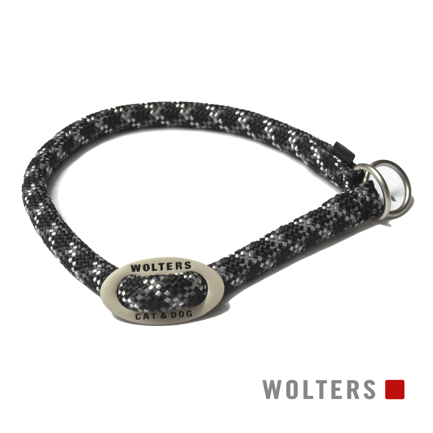 Wolters Hundehalsbänder Wolters Halsband Everest graphit schwarz, 50 cm, 1.3 cm