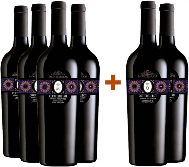 4+2 Paket Corte delle Fate Aglianico Irpinia DOC trocken - Montemajor
