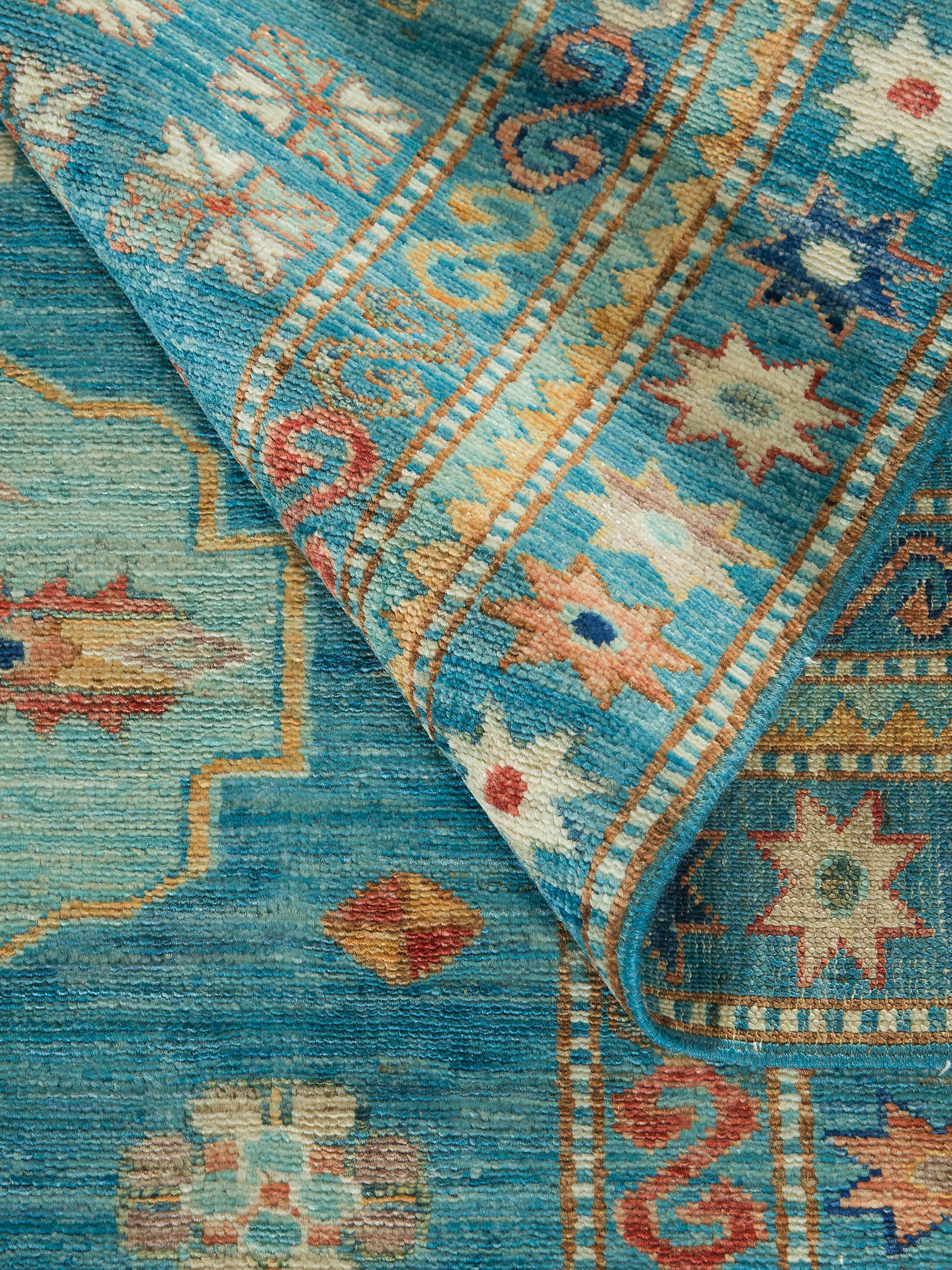 Kazak Ghazni ca. 306 x 434 cm, Unikat / Einzelstück