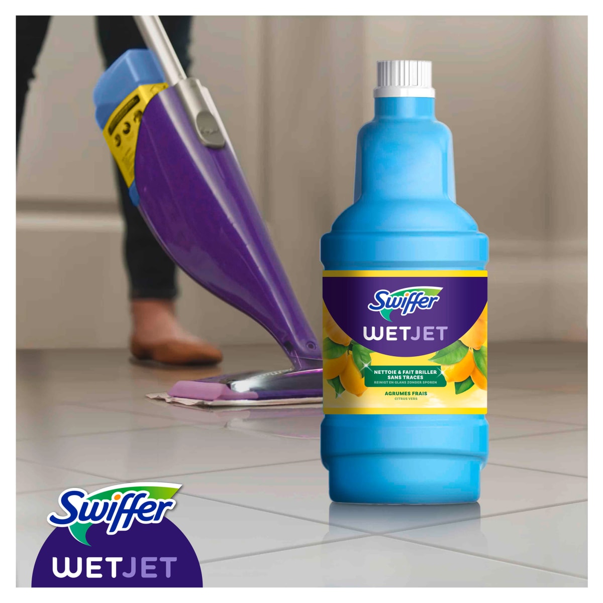 Bodenreiniger Wet Jet Nachfüllpack, 1,25 l