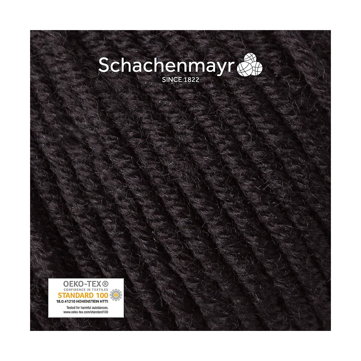 Handstrickgarne Merino Extrafine 120, 50g Black