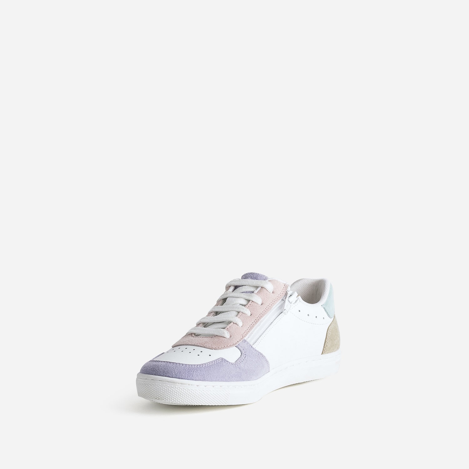 Tennis BUGGY blanche et pastel