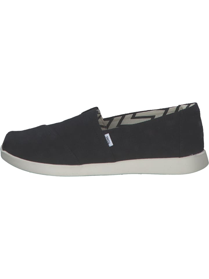 TOMS Slipper in Schwarz günstig kaufen