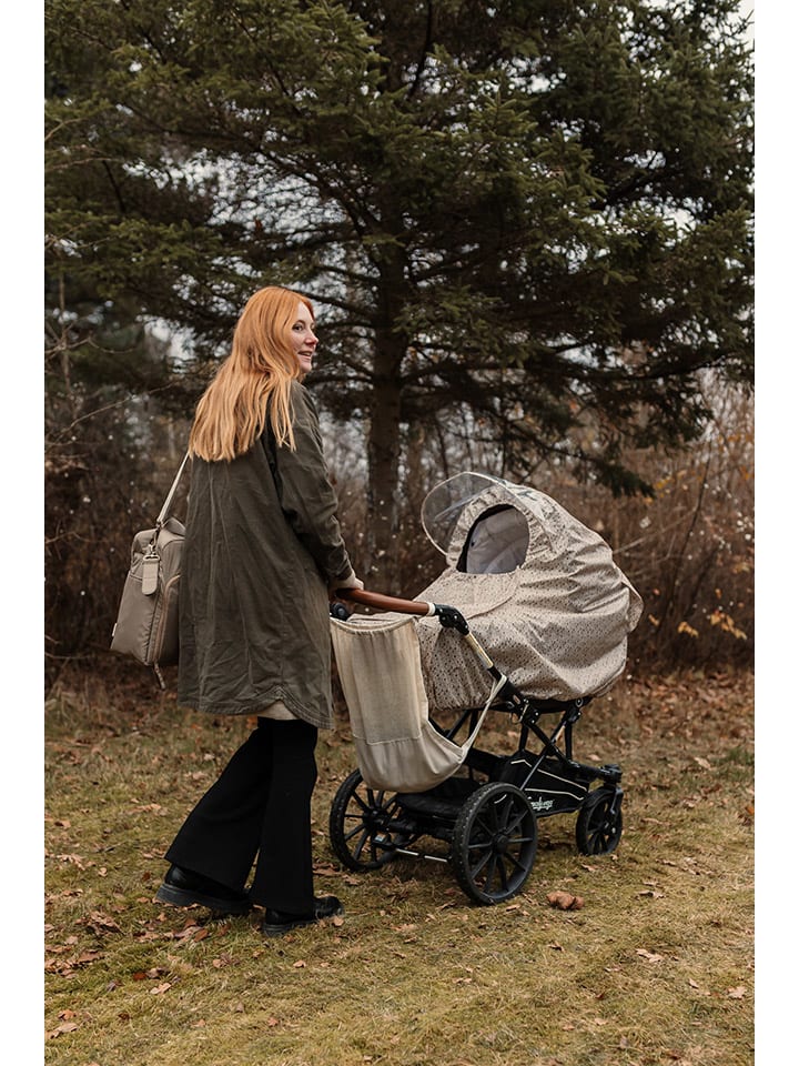 that's mine Kinderwagen-Regenverdeck in Braun/ Creme günstig kaufen onesize