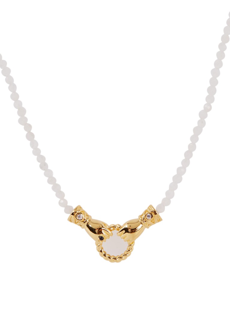 Missoma In Good Hands necklace gold-plated