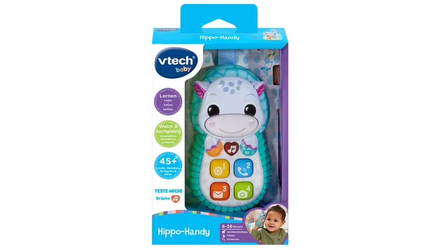 VTech - Baby - Hippo‐Handy