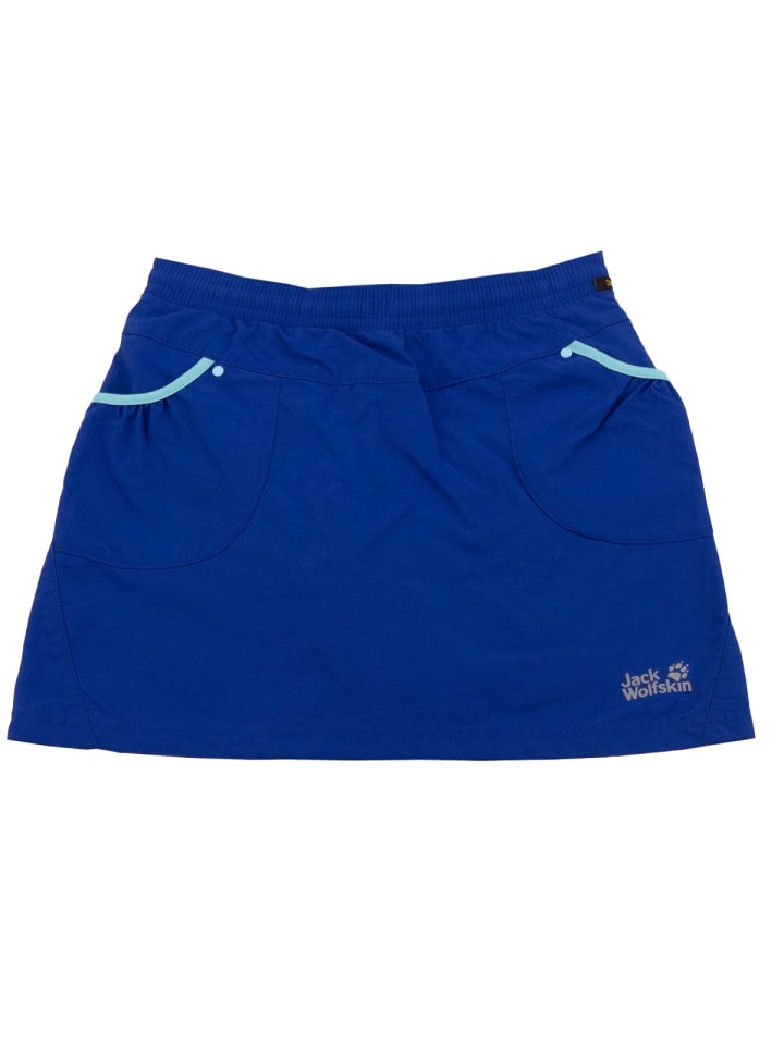 Jack Wolfskin Rock Cricket 2 Skort 2- in-1 in Blau günstig kaufen 128