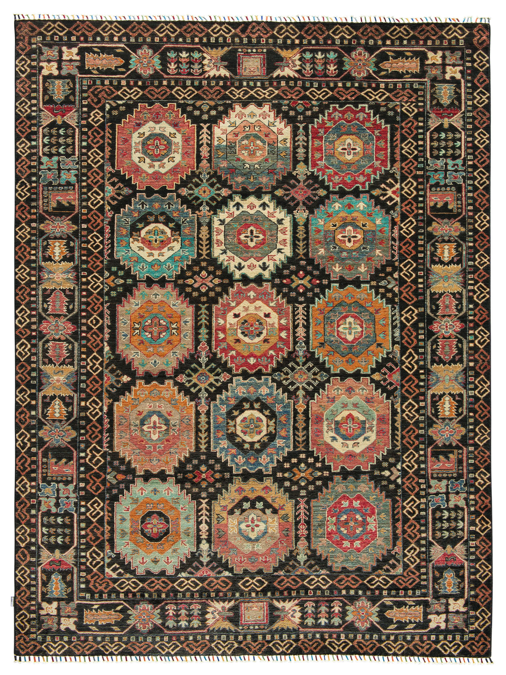Buchara Ghazni ca. 180 x 237 cm, Unikat / Einzelstück