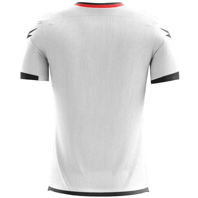 Zeus Icon Teamwear Set Trikot mit Shorts weiß schwarz