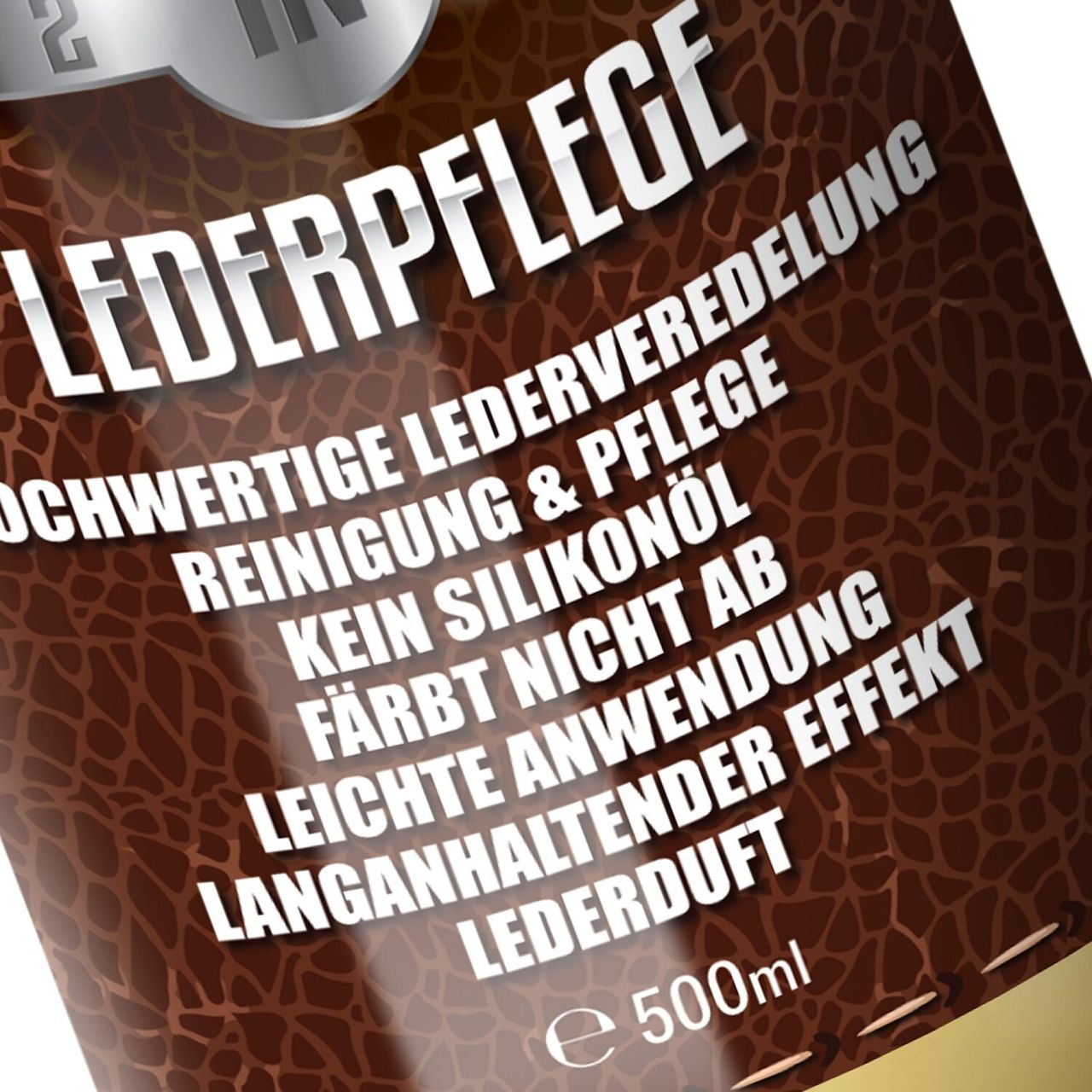 ShinyChiefs ShinyCiefs Leather Lotion - 2IN1 Lederpflege Premium Lederreiniger 500ml