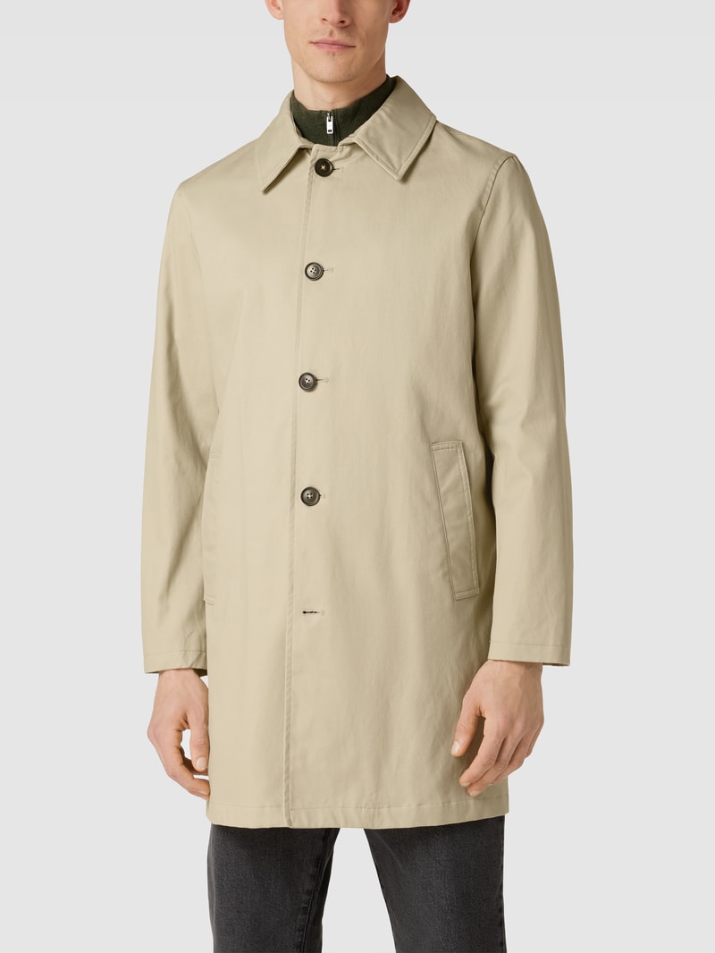 Mantel mit Umlegekragen Modell 'Parka chayton' in beige