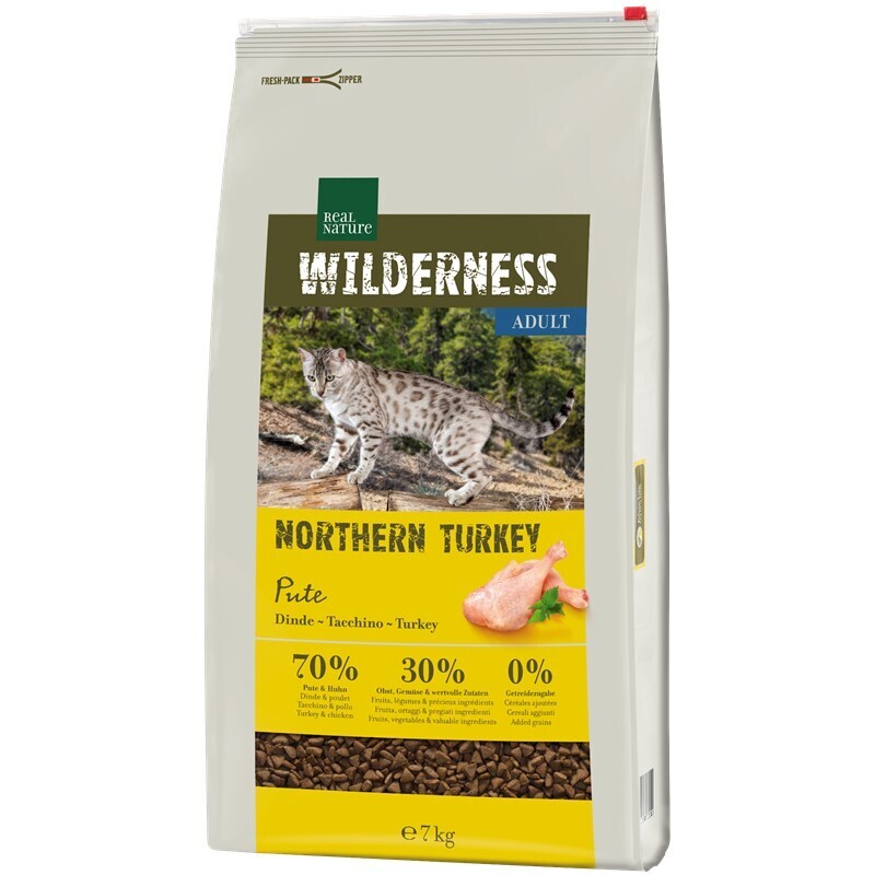 REAL NATURE Trockenfutter REAL NATURE WILDERNESS Northern Turkey Adult 7 kg